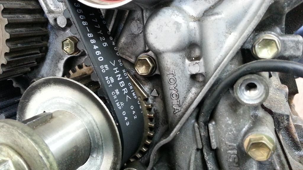 Is my timing belt installed correctly (gen4) MR2 Owners Club Forum